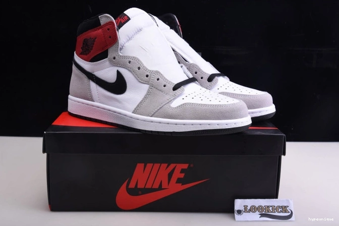 HYPE Grey High Air Light Smoke 1 555088-126 Jordan OG 0820